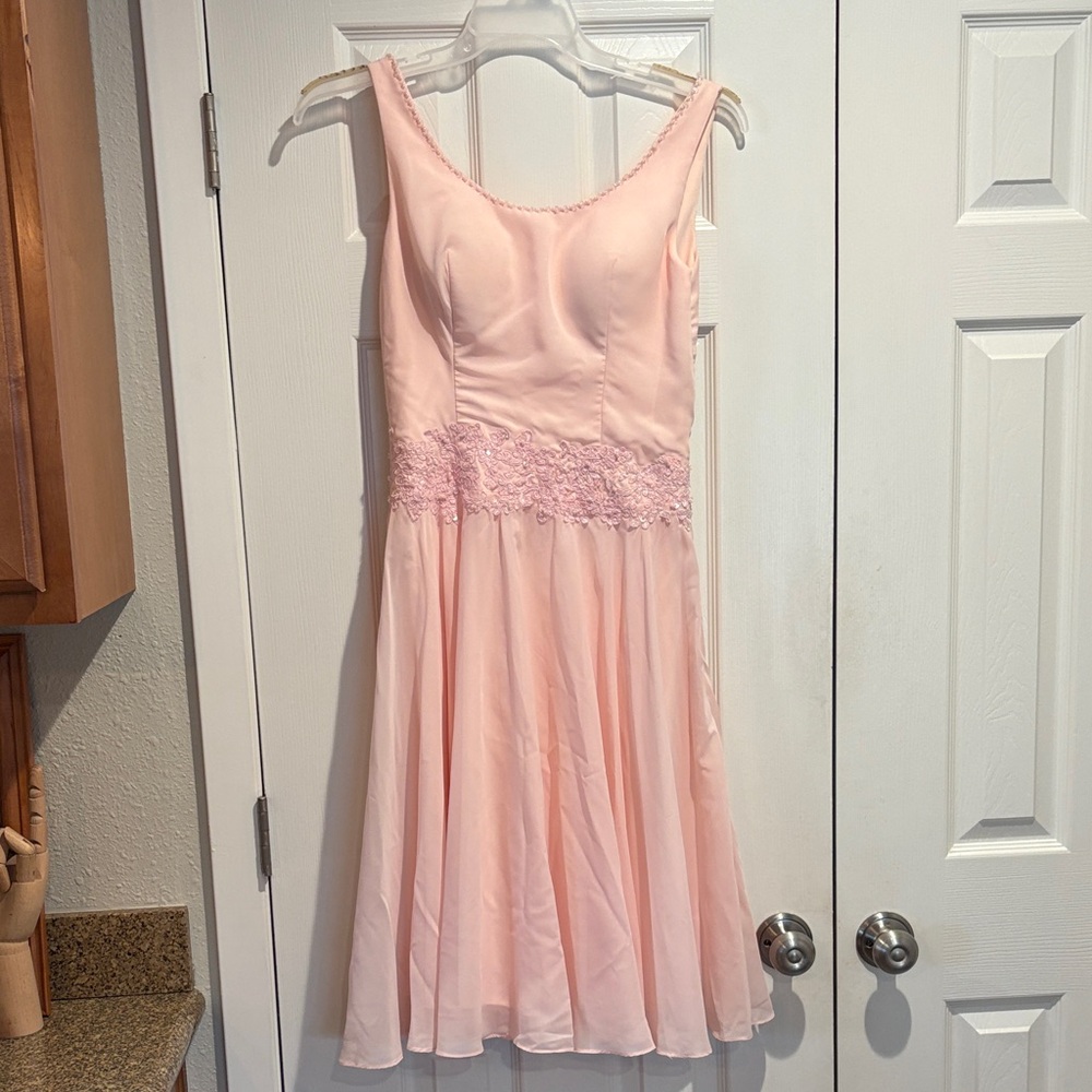 Dirty Dancing Pink Chiffon Dress - Size 6